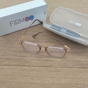Firm Rose Gold Glasses